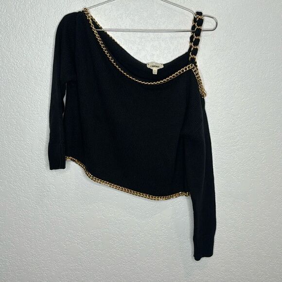 NWT L'AGENCE Jayden Chain Embellished Top XS - Picture 2 of 14